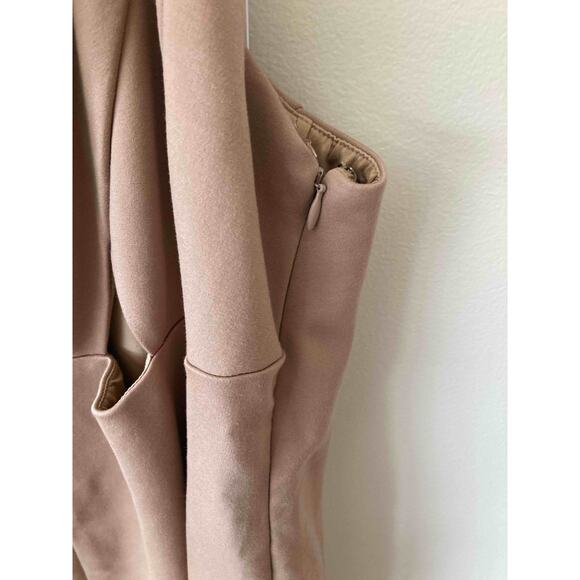 Lovers + Friends Stacy Maxi Dress Gown Mauve Nude Size XS - Picture 6 of 9